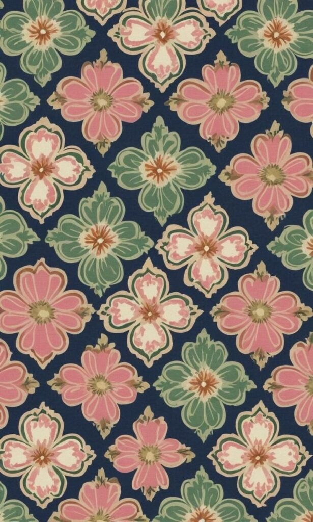 pink seamless texture wallpaper chic preppy elegance